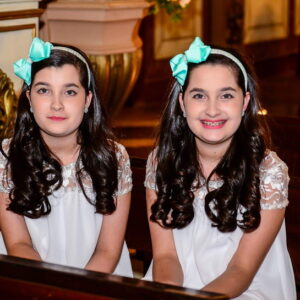Tiara Encantada de Gorgorão para Daminha - Coleção Casamento
