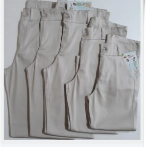 Calça de Alfaiataria Infantil para Pajem - Bege