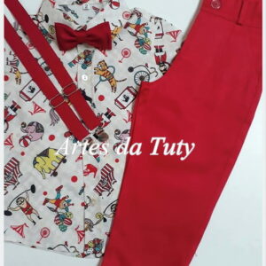 Camisa Body Temática Circo - Magia e Conforto