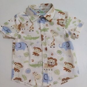 Camisa Infantil Temática Safari - O Pequeno Aventureiro