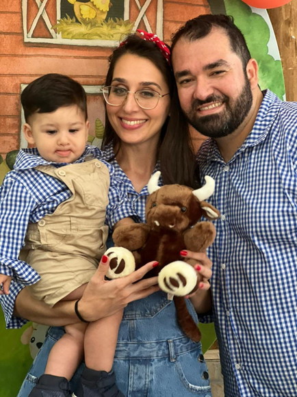 Look Família Arraial: Camisas Xadrez Clássicas Manga Longa - Imagem 2