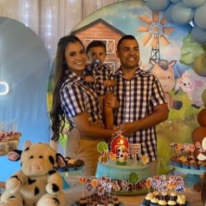 Kit Especial Eventos: Look Família Completo em Xadrez