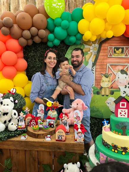 Look Família Arraial: Camisas Xadrez Clássicas Manga Longa - Imagem 3