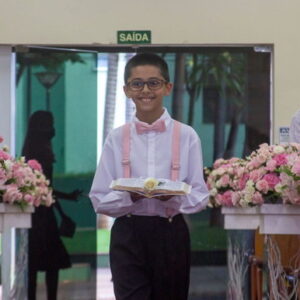 Roupa Pajem Cinza Chumbo