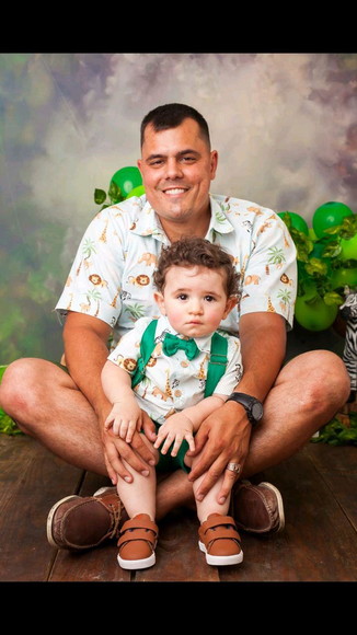 Roupa Safari Tal pai Tal Filho