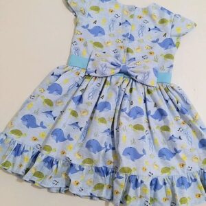 Vestido Fundo do Mar