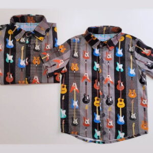 Camisa Instrumento Musicais Tal Pai Tal Filho