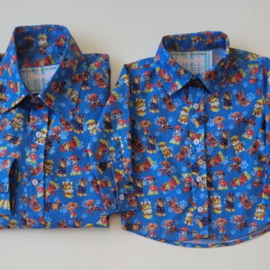 Camisa Pai e Filho Patrulha Canina
