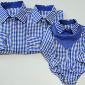 Camisa Tal Pai Tal Mãe Tal Filhos Xadrez