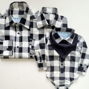 Camisa Xadrez Tal Mãe Tal Filho