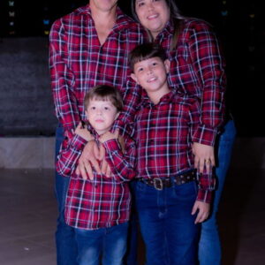 Camisa Xadrez Tal Mãe Tal Filhos