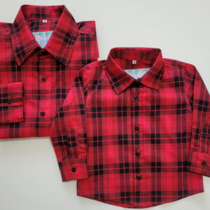 Camisa Xadrez Tal Pai Tal Filho