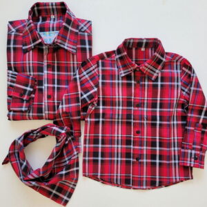 Camisa Xadrez Tal Pai Tal Filho