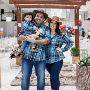 Camisa Xadrez Tal Pai Tal Mãe Tal Filho
