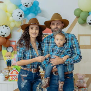 Camisa Xadrez Tal Pai Tal Mãe Tal Filho