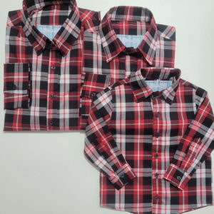 Camisa Xadrez Tal Pai Tal Mãe Tal Filho