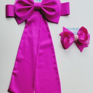 Cinto para Vestido Daminha Fuchsia