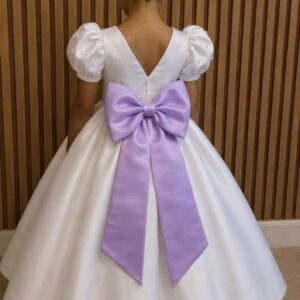 Cinto para Vestido Daminha Lavanda