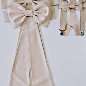 Cinto para Vestido Daminha Nude