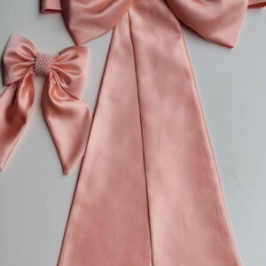 Cinto para Vestido Daminha Pessego