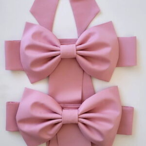 Cinto para Vestido Daminha Rosa Chiclete