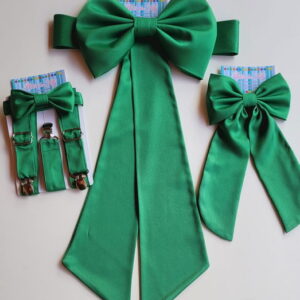 Cinto para Vestido Daminha Verde Esmeralda