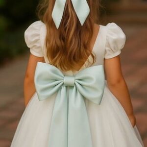 Cinto para Vestido Daminha Verde Menta