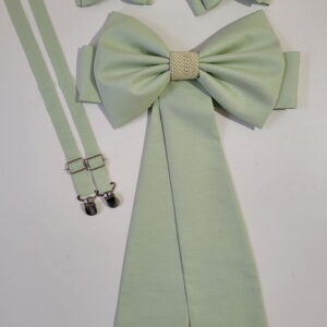 Cinto para Vestido Daminha Verde Menta