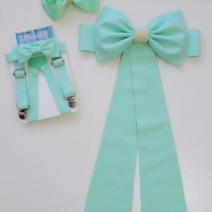 Cinto para Vestido Daminha Verde Menta