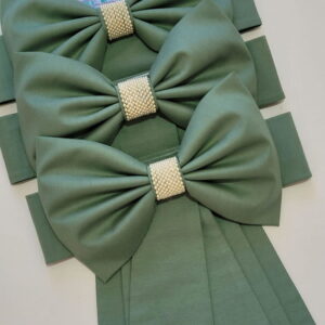 Cinto para Vestido Daminha Verde Oliva
