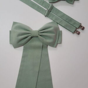 Cinto para Vestido Daminha Verde Oliva