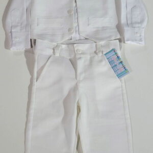 Roupa Batizado em Linho