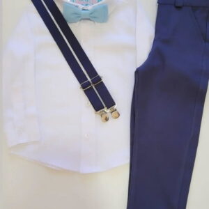 Roupa Pajem Azul Marinho