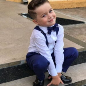 Roupa Pajem Azul Marinho