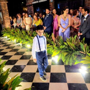 Roupa Pajem Azul Marinho