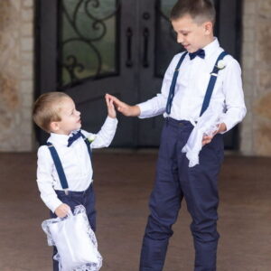 Roupa Pajem Azul Marinho