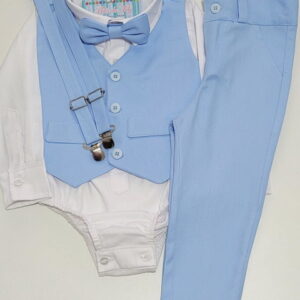 Roupa Pajem Azul Serenity