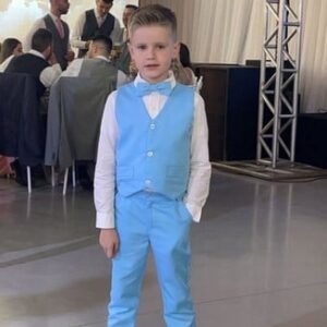 Roupa Pajem Azul Serenity