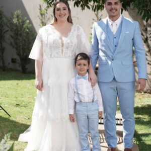 Roupa Pajem Azul Serenity