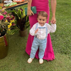 Roupa Pajem Azul Serenity