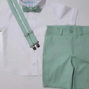 Roupa Pajem Verde Menta