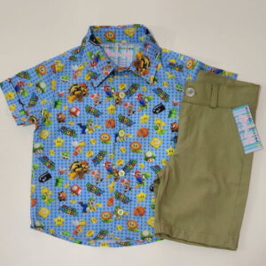 Roupa Tema Super Mario Bros