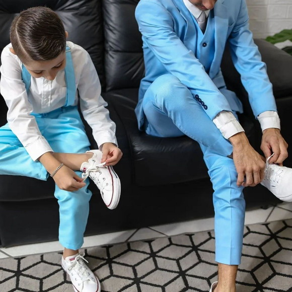 Roupa Pajem Azul serenity
