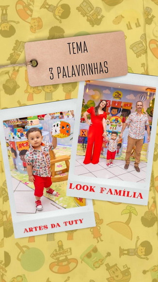 Camisa Tal Pai Tal Filho Três Palavrinhas