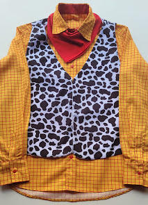 Fantasia familia tema Woody Toy Story - Imagem 6